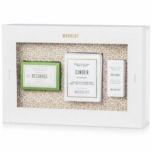 Woodlot 3-Pc. Soap Candle Oil Essentials Gift Set